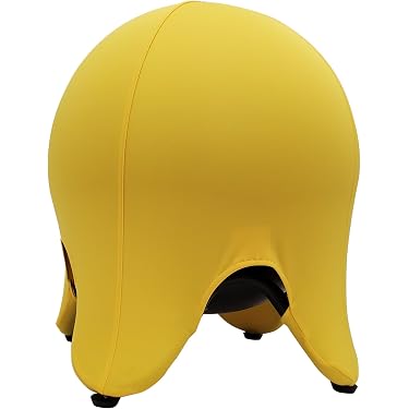 エクササイズボール バランスボール 黄色 バランスボール ギムニク